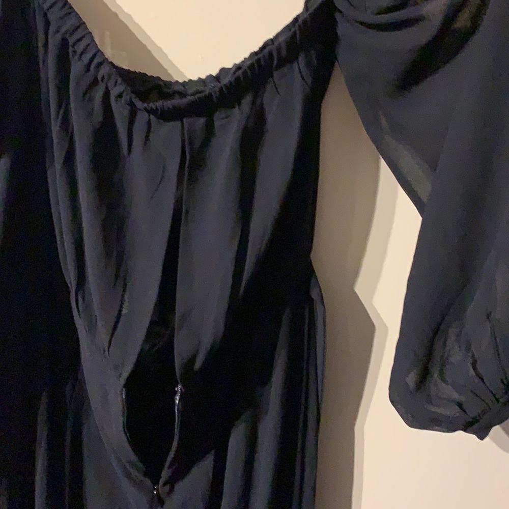 Black pants jumper